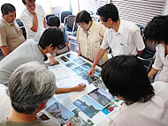 三角町(ワークショップの様子)