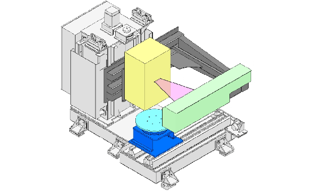 Industrial X-ray CT scanner
