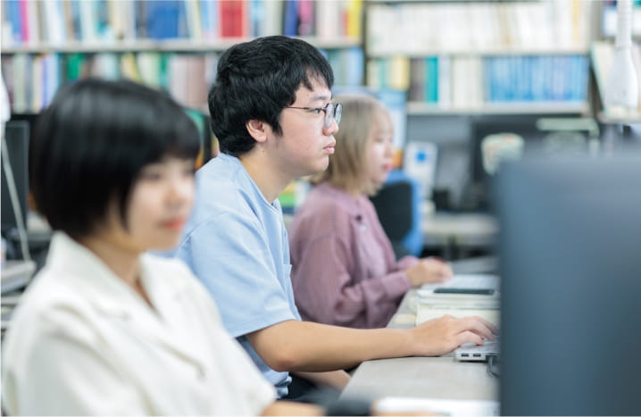 研究室内の様子