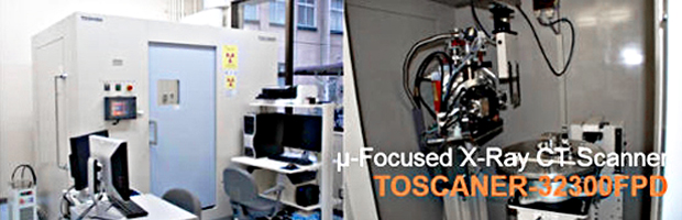 μ-Focused X-ray CT scanner TOSCANER - 32300FPD